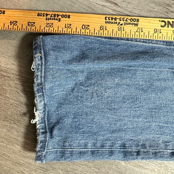 Abercrombie & Fitch Blue Flare Jeans - Picture 11 of 12